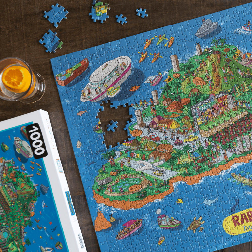 Puzzle Rapa Nui /Isla de Pascua 1000 Piezas