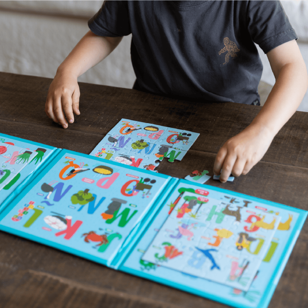 Puzzle Magnetico ABC de Chile 75 Piezas