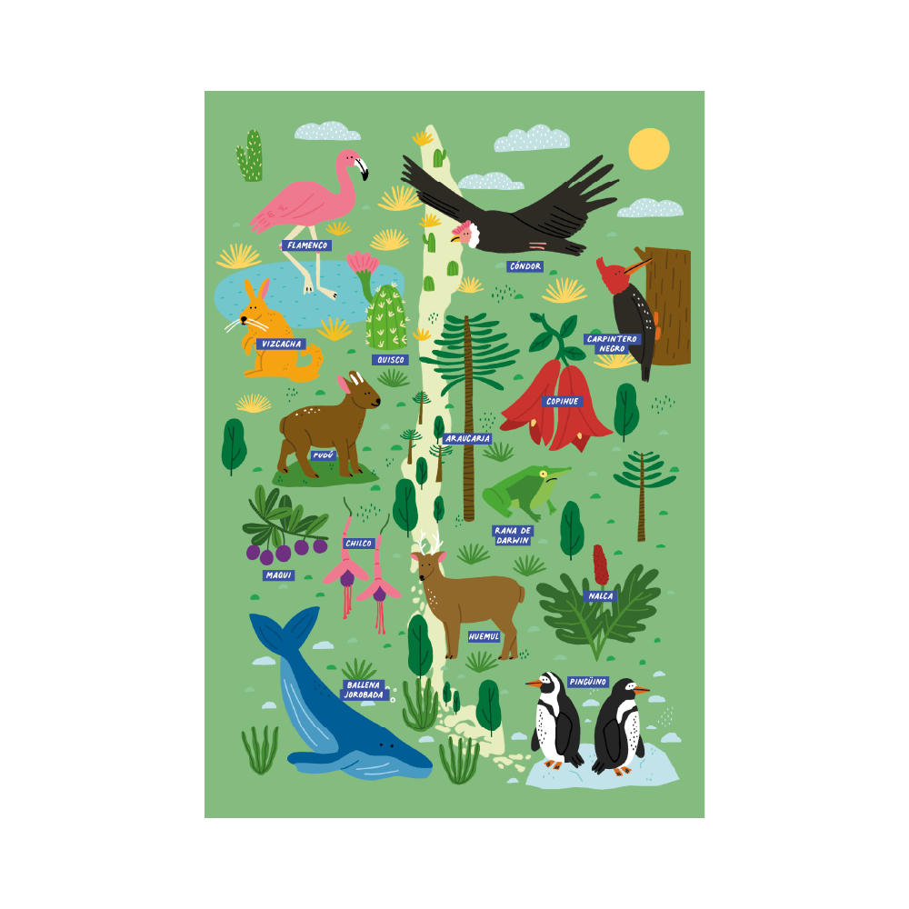 Mini Puzzle Flora & Fauna 150 Piezas