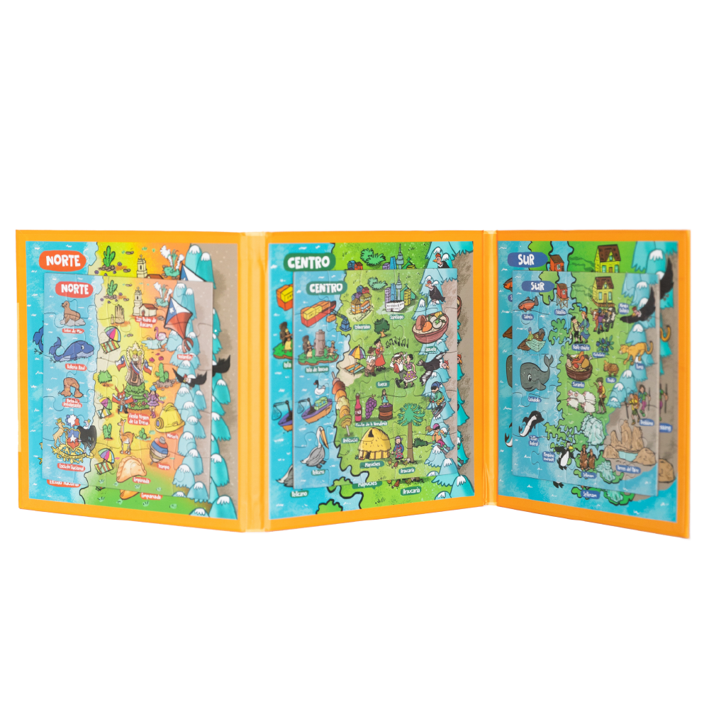 Pack Puzzle Magnético 75 Piezas (3 Libros/Puzzle)