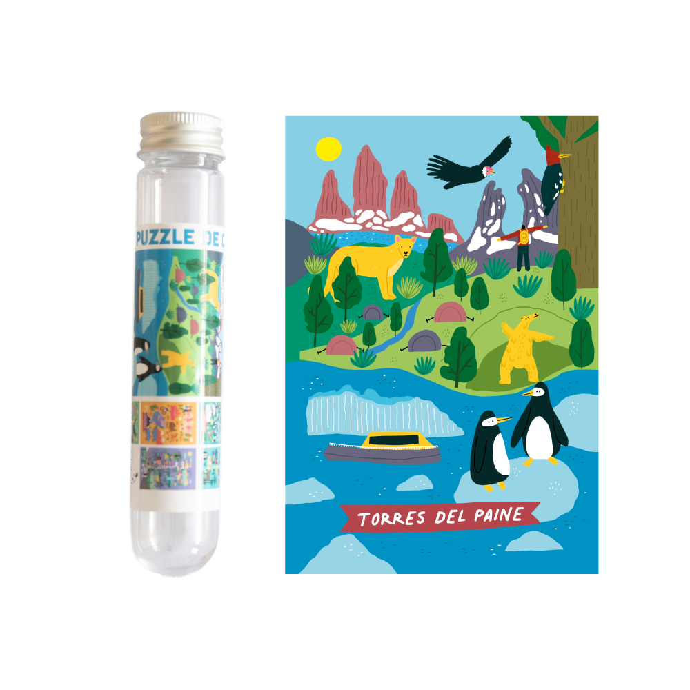 Mini Puzzle P. N. Torres del Paine 150 Piezas