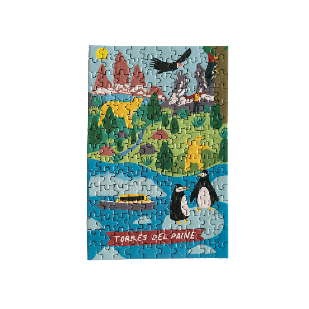 Mini Puzzle P. N. Torres del Paine 150 Piezas
