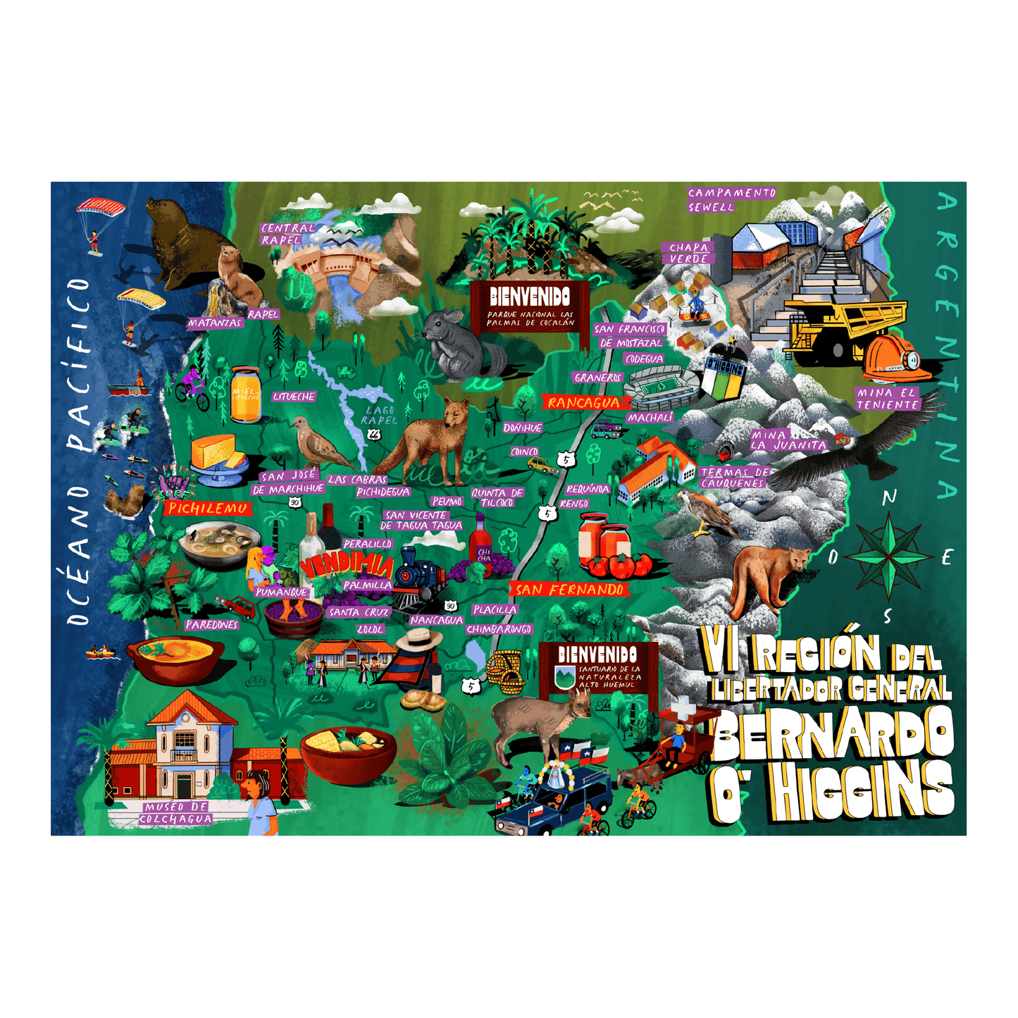 Puzzle Libertador General Bernardo O'Higgins 1000 Piezas