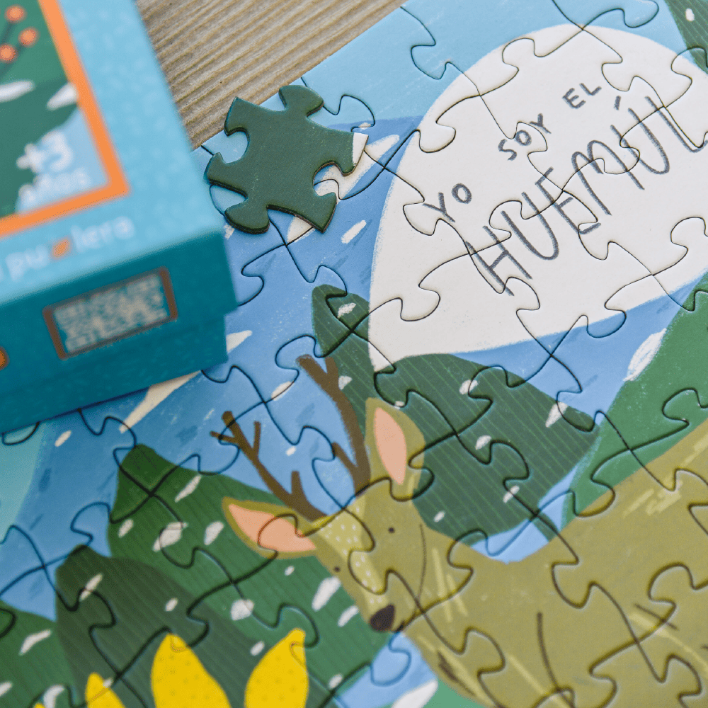 Pack Fauna de Chile 100 Piezas (4 Puzzles)