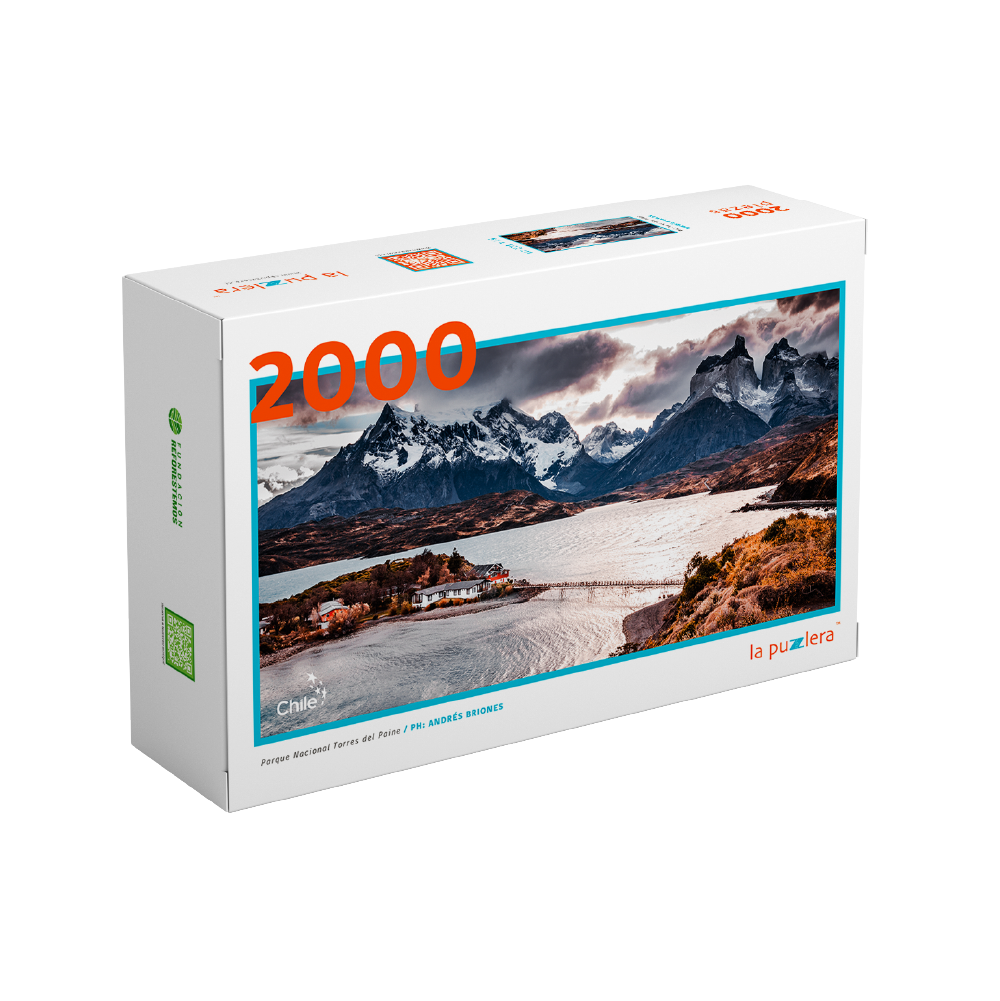 Puzzle Parque Nacional Torres del Paine (Cuernos) 2000 Piezas
