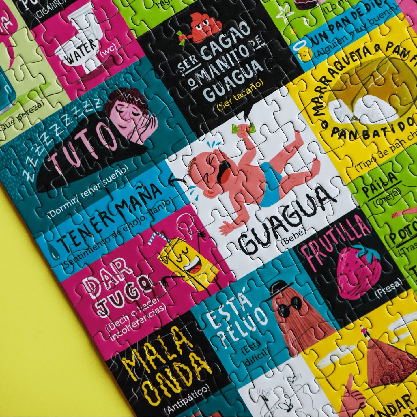 Puzzle Diccionario Chileno 1000 Piezas