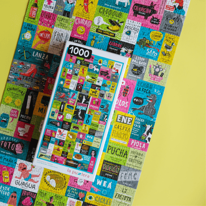 Puzzle Diccionario Chileno 1000 Piezas