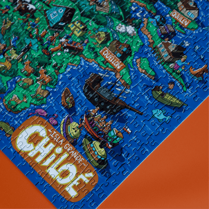 Puzzle Mapa Chiloé 1000 Piezas