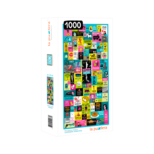 Puzzle Diccionario Chileno 1000 Piezas