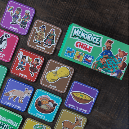 Pack Memorice Chile (3 Memorice)