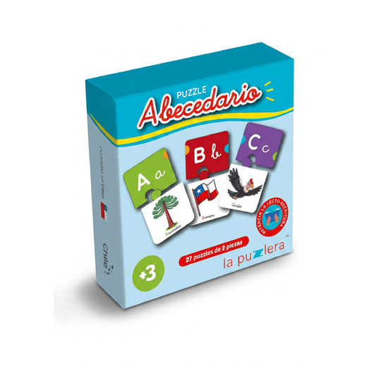 Puzzle Abecedario de Chile 54 Piezas