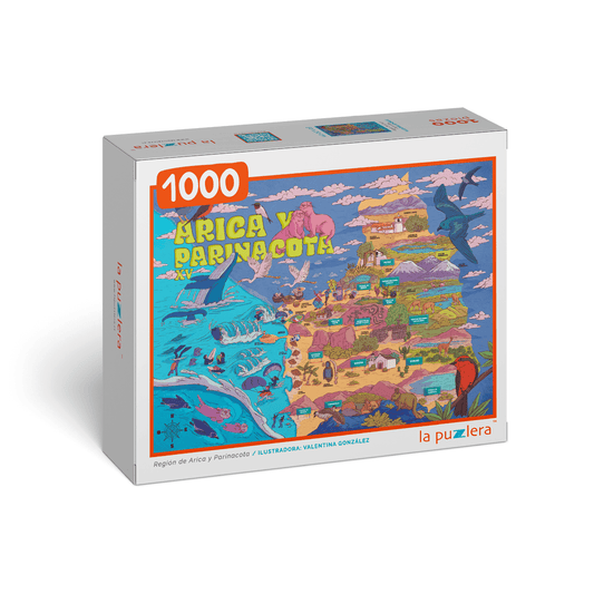 Puzzle Región Arica y Parinacota 1000 Piezas