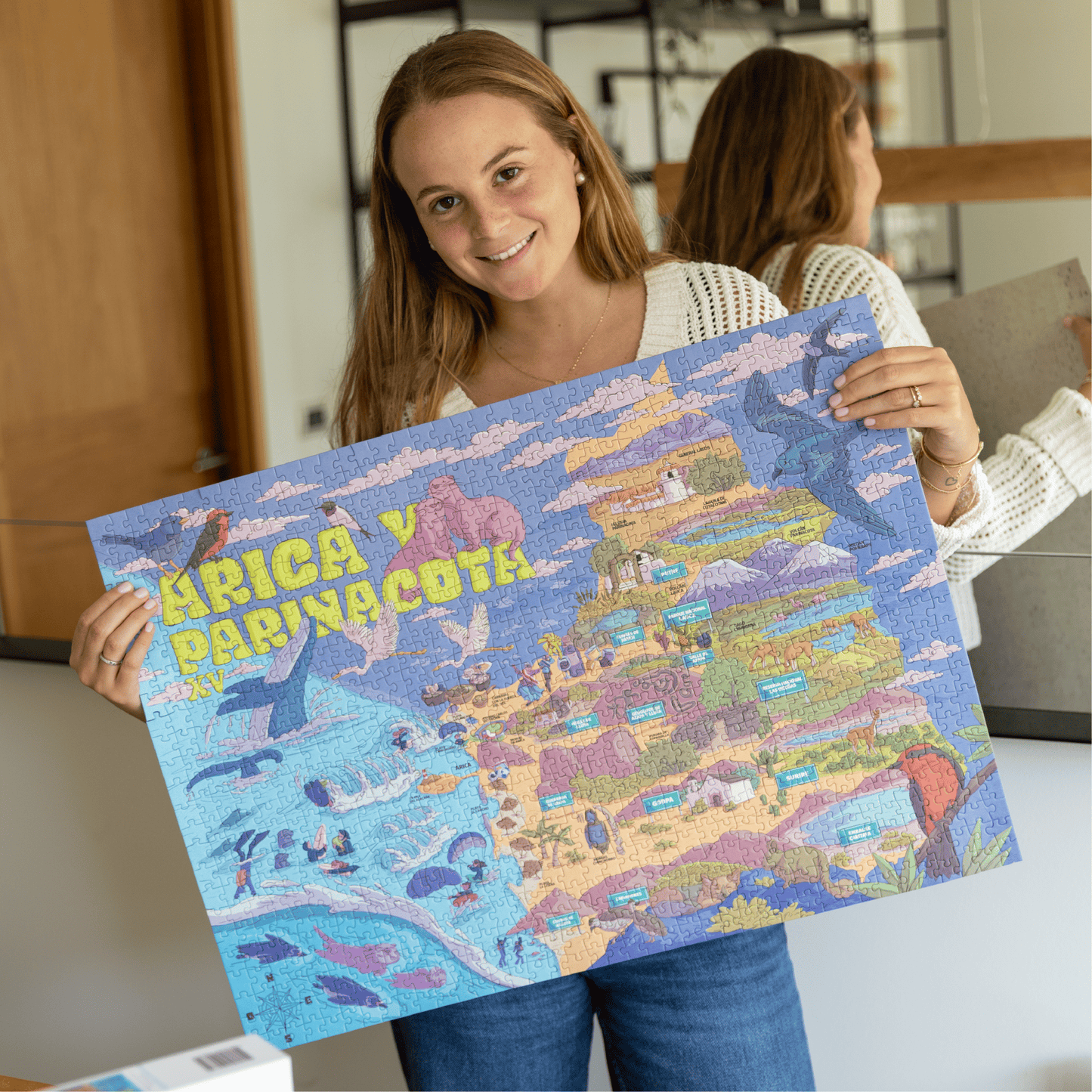 Puzzle Región Arica y Parinacota 1000 Piezas