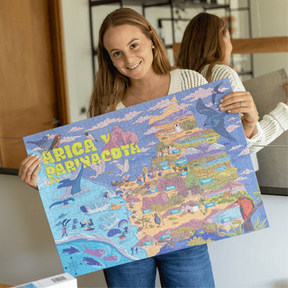 Puzzle Región Arica y Parinacota 1000 Piezas