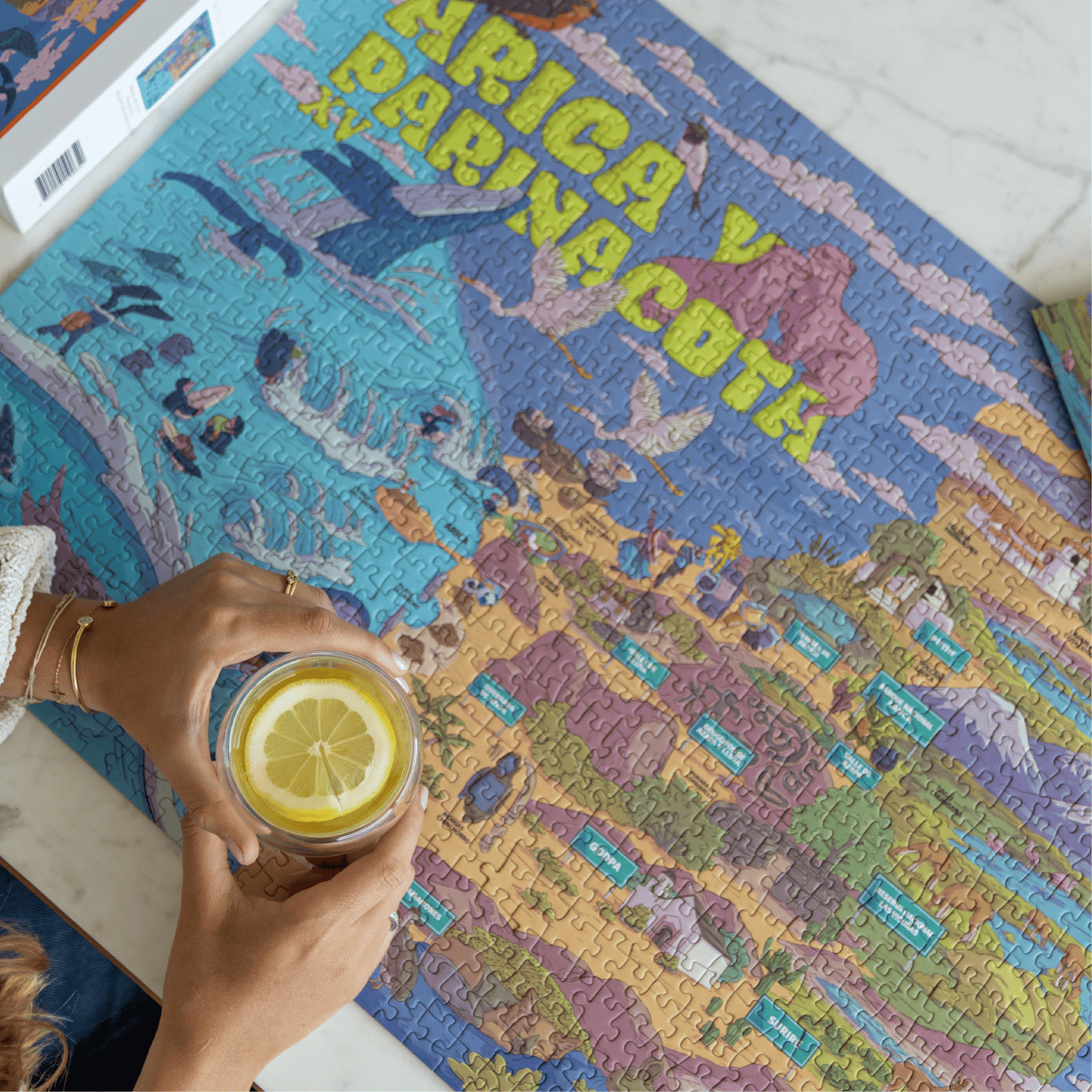 Puzzle Región Arica y Parinacota 1000 Piezas