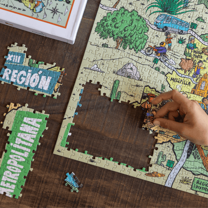 Puzzle Región Metropolitana de Santiago 1000 Piezas