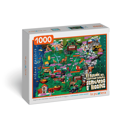 Puzzle Libertador General Bernardo O'Higgins 1000 Piezas