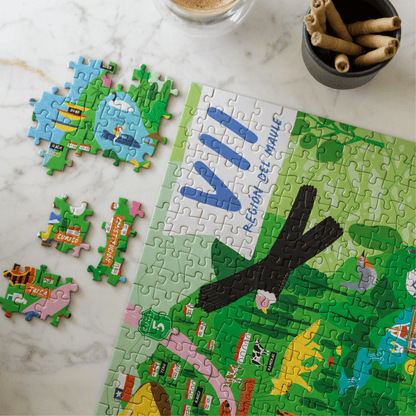 Puzzle Region del Maule 1000 Piezas