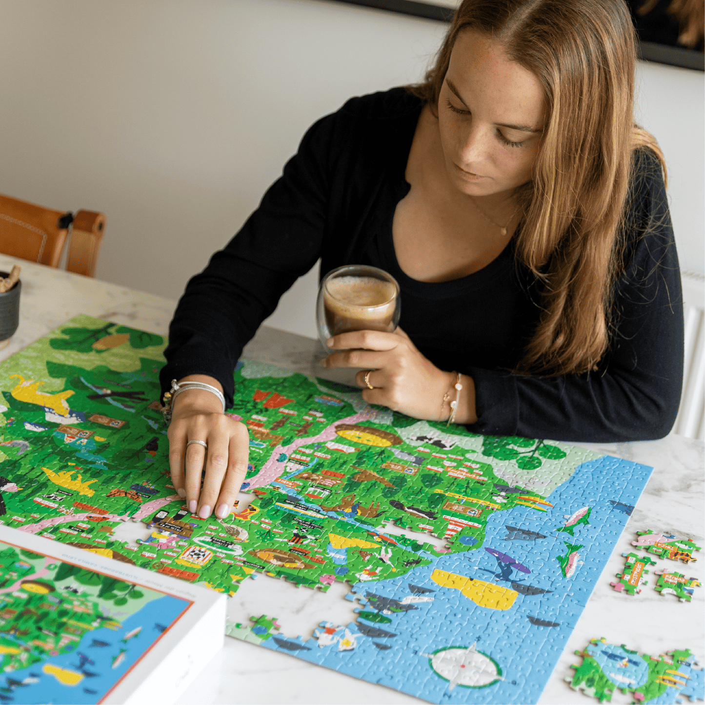 Puzzle Region del Maule 1000 Piezas