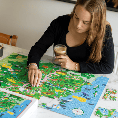 Puzzle Region del Maule 1000 Piezas