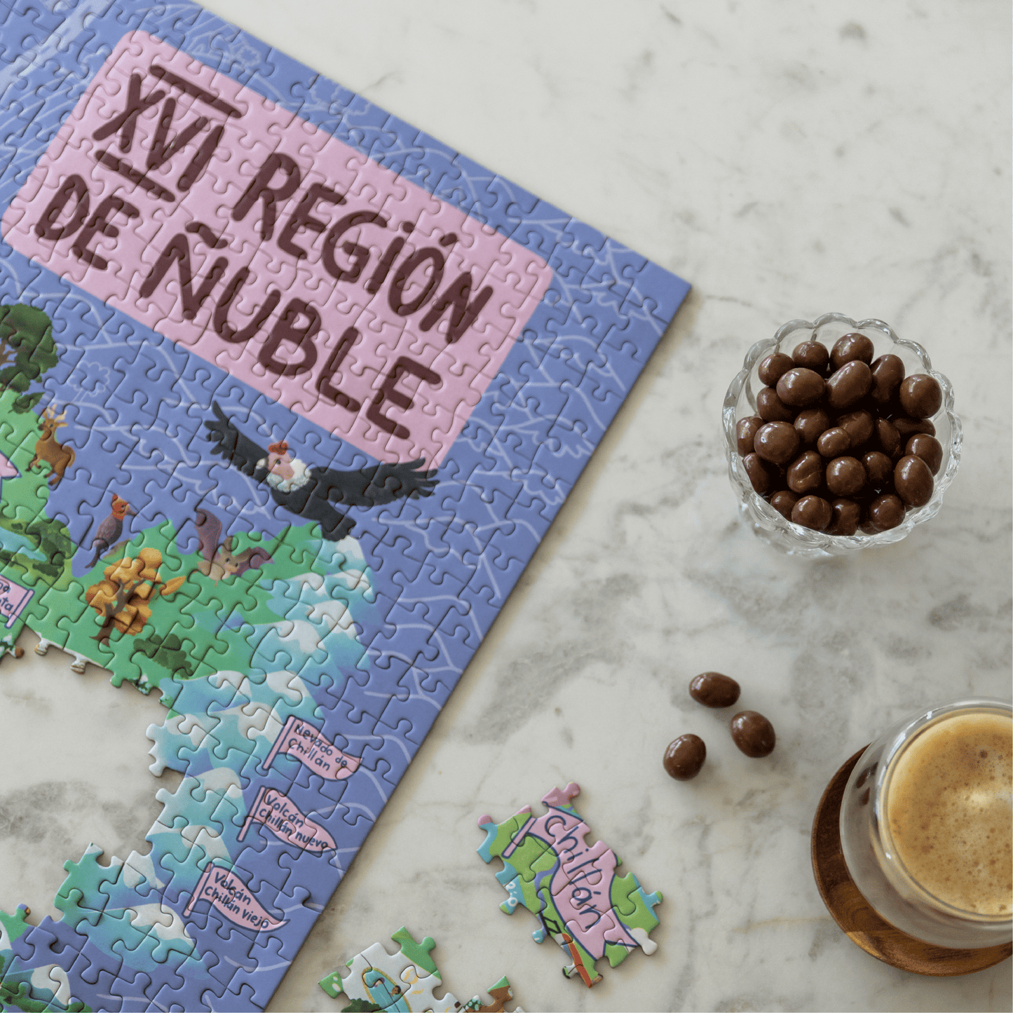 Puzzle Región del Ñuble 1000 Piezas