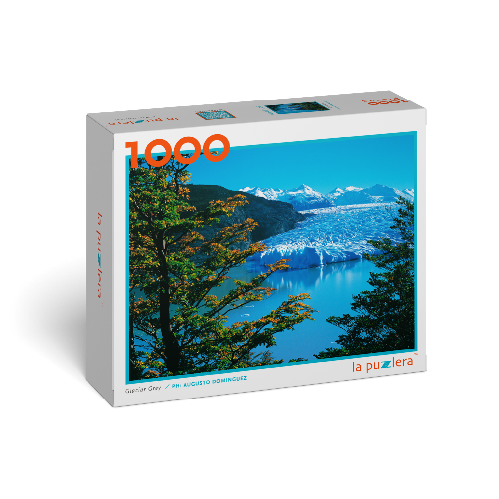 Puzzle Glaciar Grey 1000 Piezas