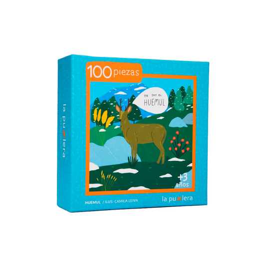 Puzzle Huemul 100 Piezas