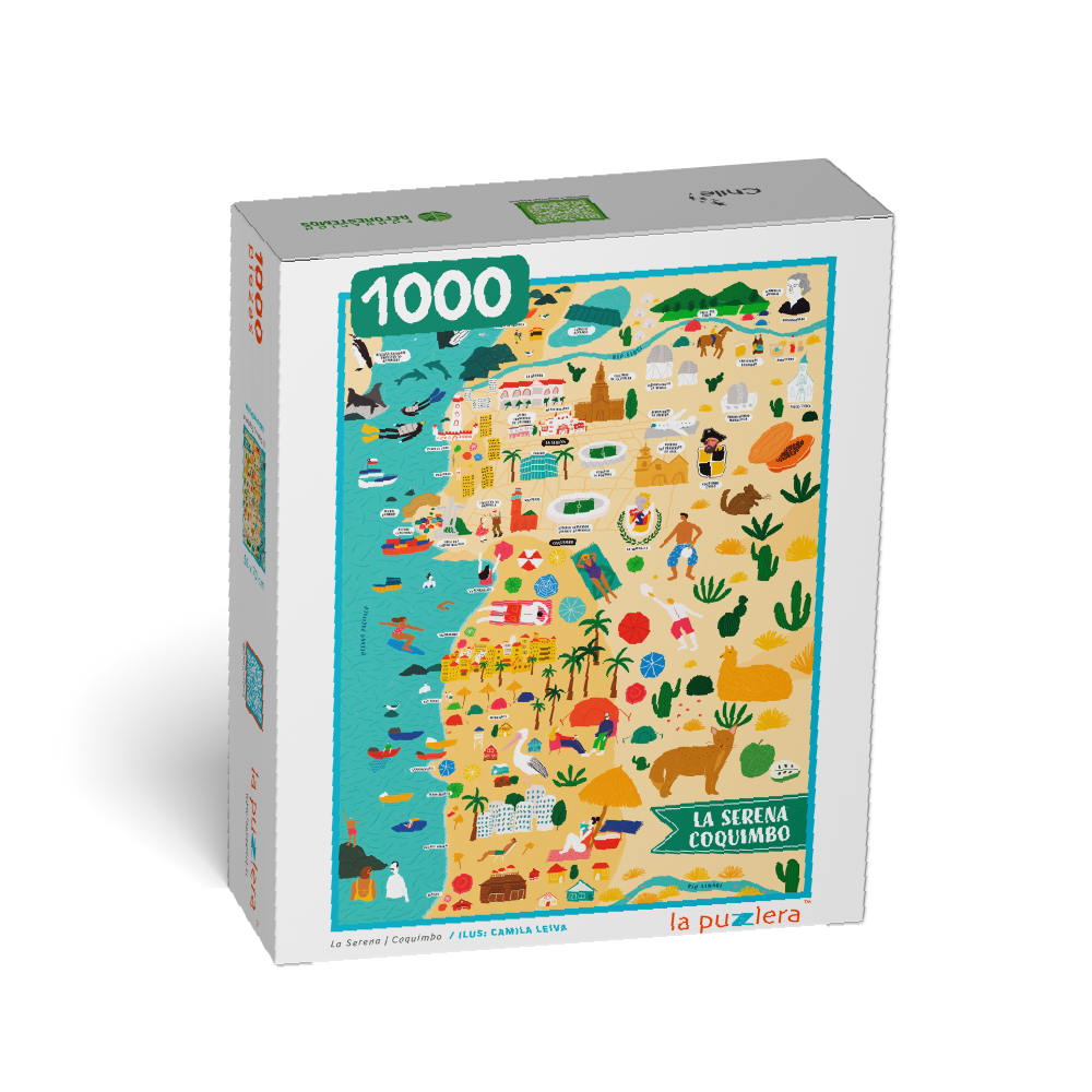 Puzzle La Serena/Coquimbo 1000 Piezas